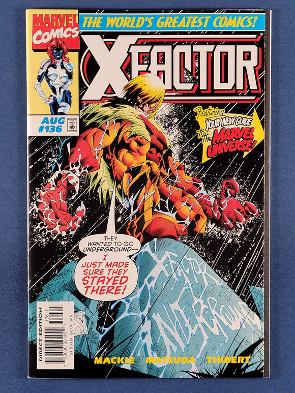 X-Factor  Vol. 1  # 136