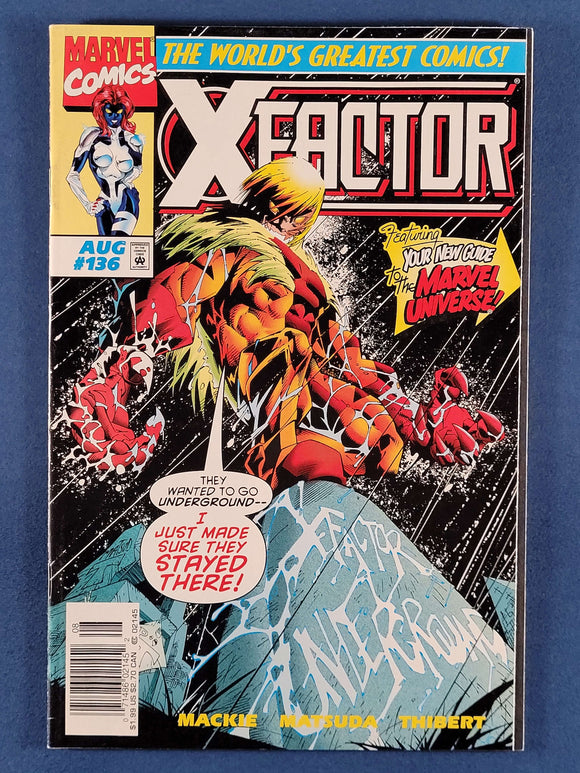X-Factor  Vol. 1  # 136 Newsstand