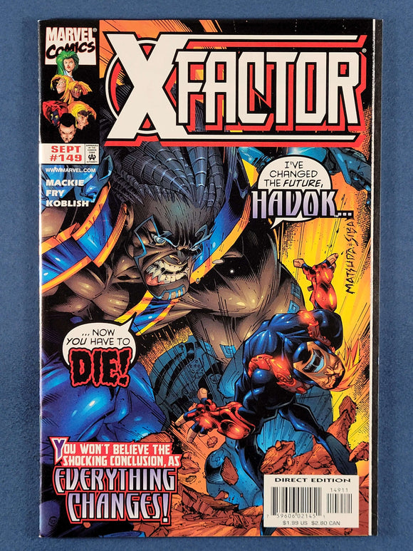 X-Factor  Vol. 1  # 149