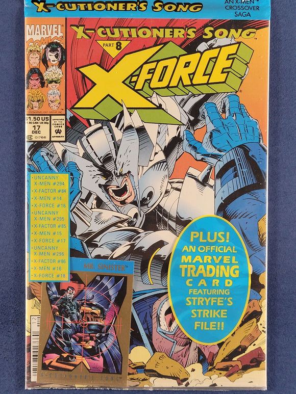 X-Force Vol. 1  # 17  (Open Bag)