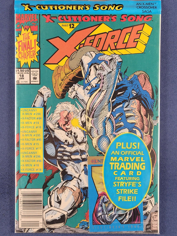 X-Force Vol. 1  # 18  (Open Bag)