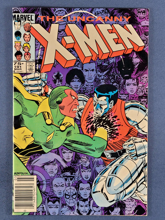 Uncanny X-Men Vol. 1  # 191  Canadian