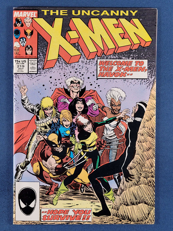 Uncanny X-Men Vol. 1  # 219