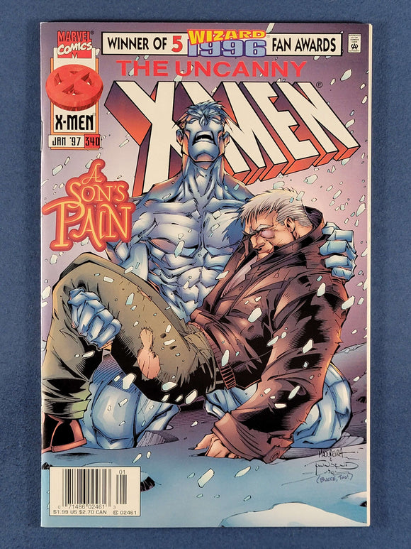 Uncanny X-Men Vol. 1  # 340 Newsstand