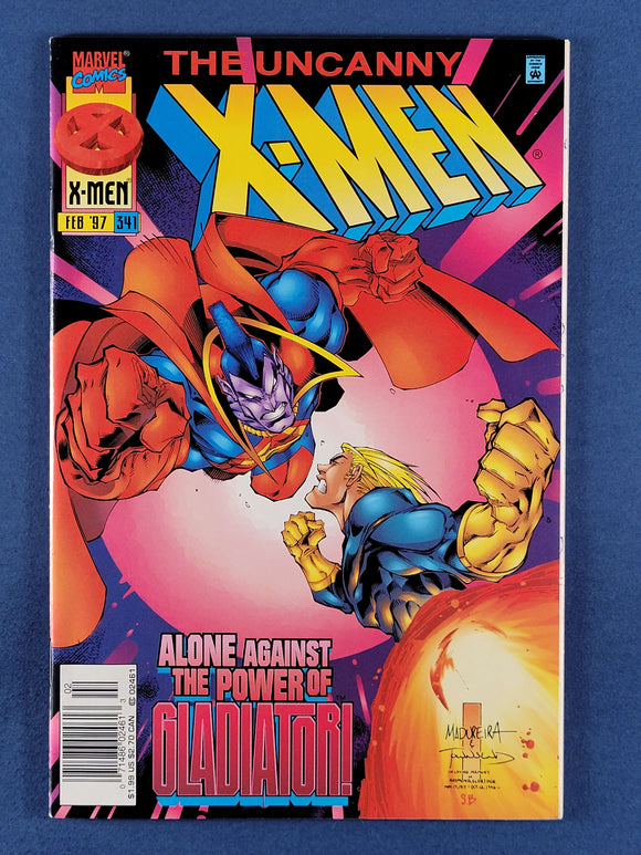 Uncanny X-Men Vol. 1  # 341 Newsstand