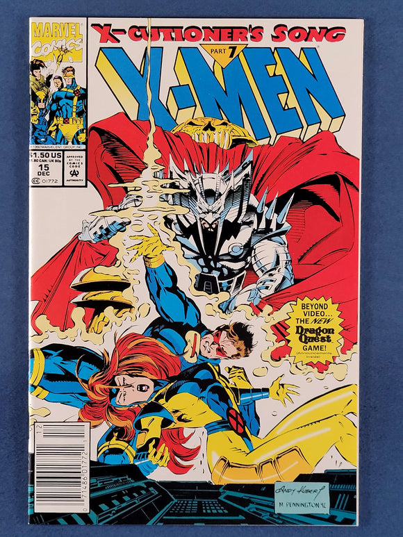 X-Men Vol. 2  # 15 Newsstand