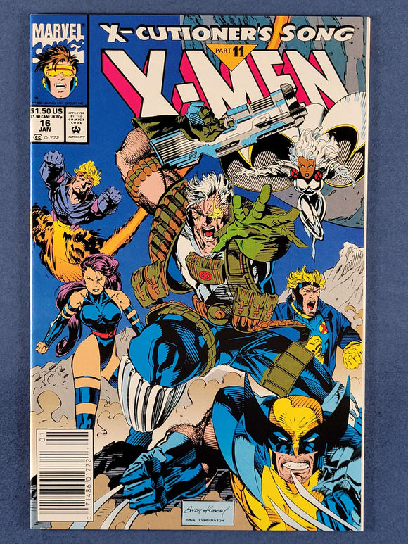 X-Men Vol. 2  # 16 Newsstand