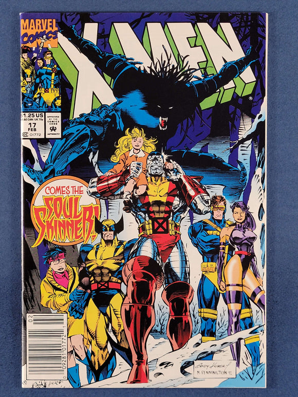 X-Men Vol. 2  # 17 Newsstand