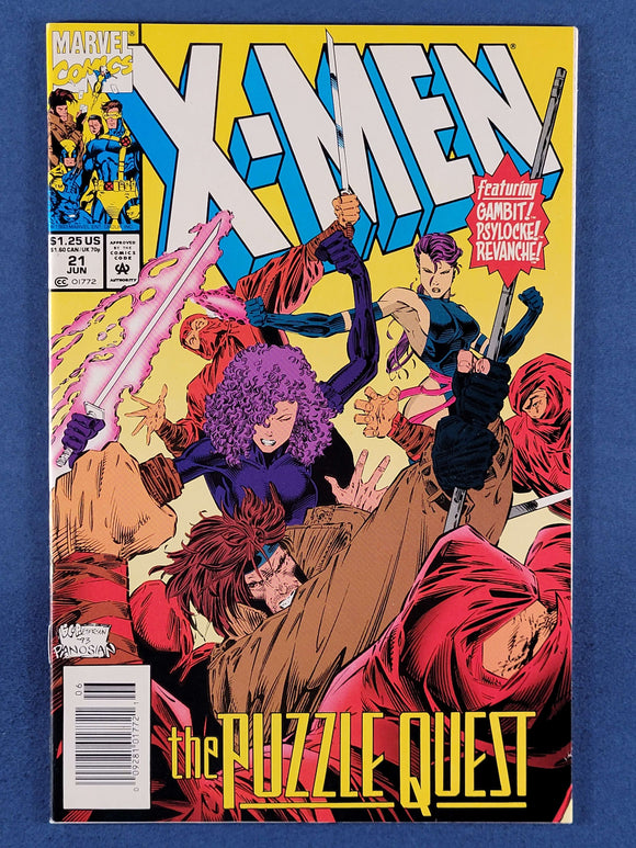 X-Men Vol. 2  # 21 Newsstand