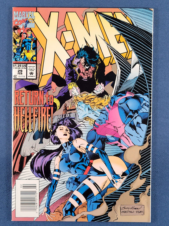 X-Men Vol. 2  # 29 Newsstand