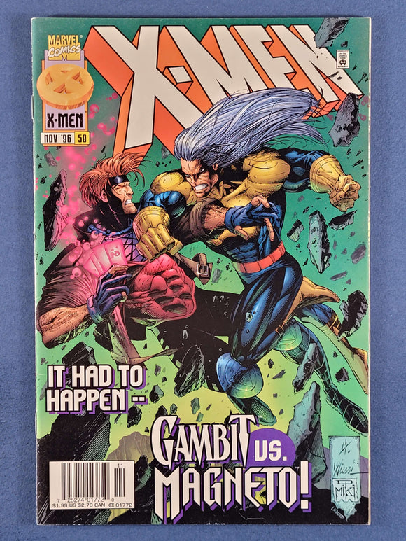 X-Men Vol. 2  # 58 Newsstand
