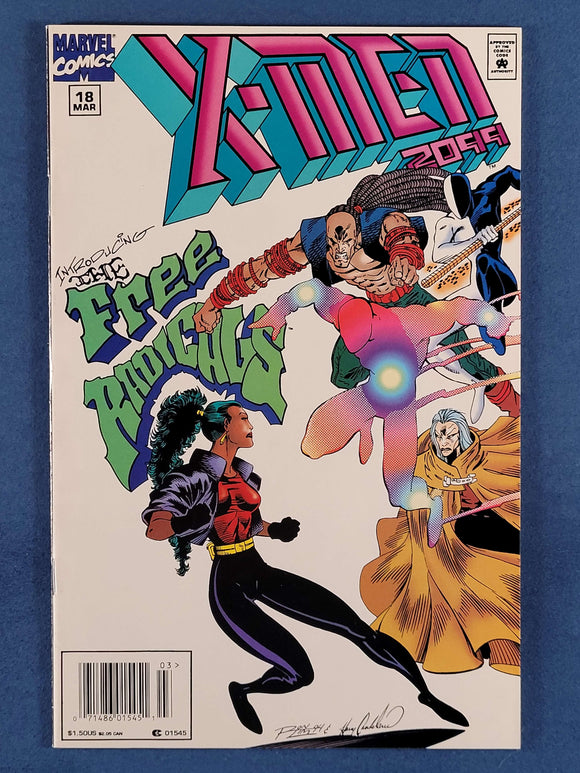 X-Men 2099 Vol. 1  # 18 Newsstand