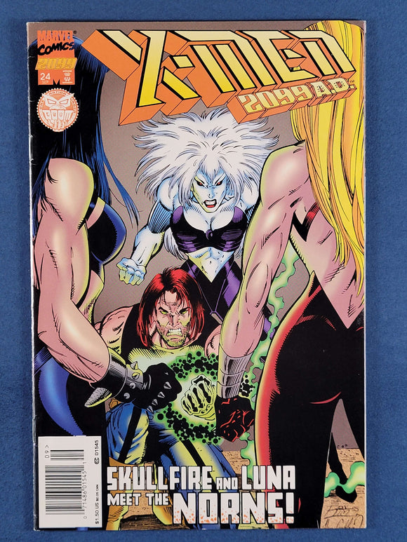 X-Men 2099 Vol. 1  # 24 Newsstand