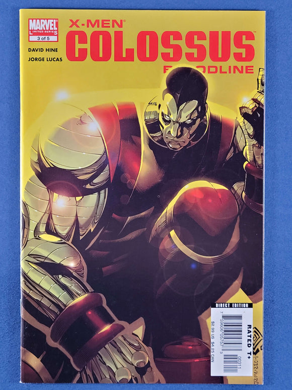 X-Men: Colossus Bloodline  # 3