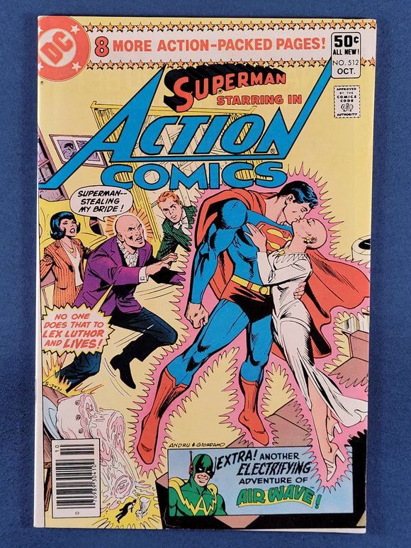 Action Comics Vol. 1  # 512