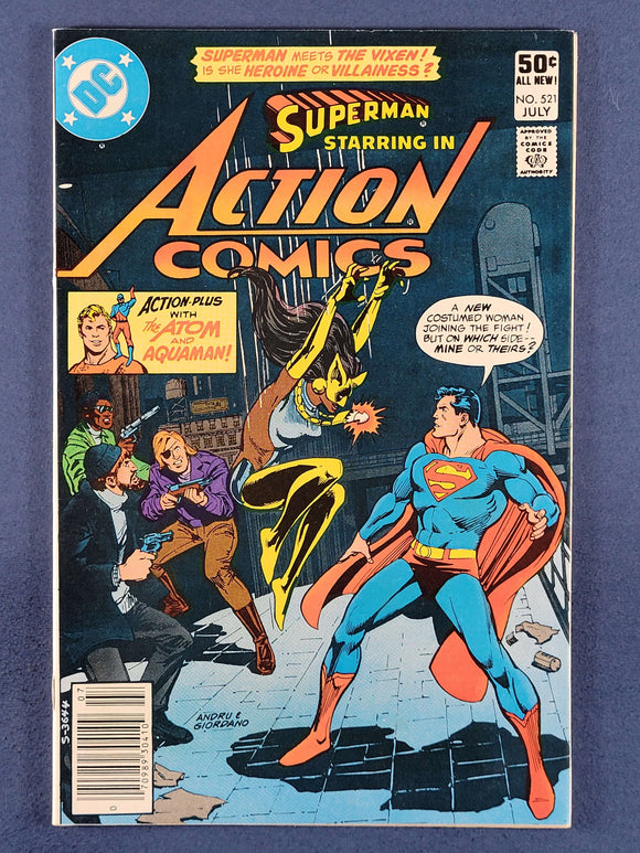 Action Comics Vol. 1  # 521