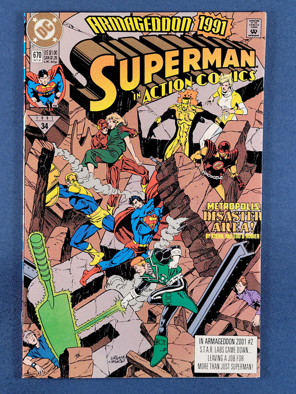Action Comics Vol. 1  # 670