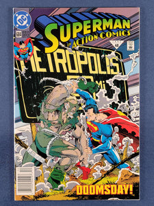 Action Comics Vol. 1  # 684 Newsstand