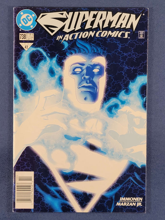 Action Comics Vol. 1  # 738 Newsstand