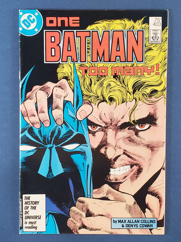 Batman Vol. 1  # 403