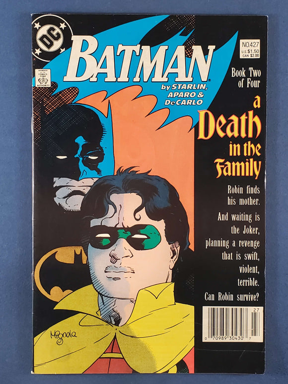 Batman Vol. 1  # 427 Newsstand