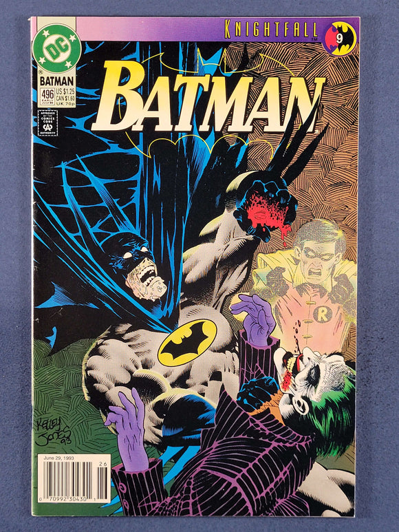 Batman Vol. 1  # 496 Newsstand