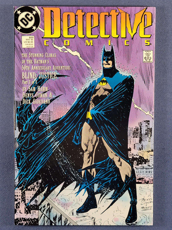 Detective Comics Vol. 1  # 600