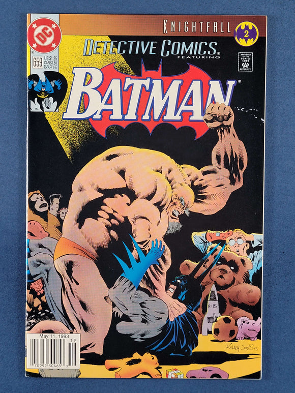 Detective Comics Vol. 1  # 659 Newsstand
