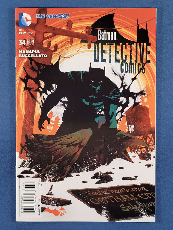 Detective Comics Vol. 2  # 34