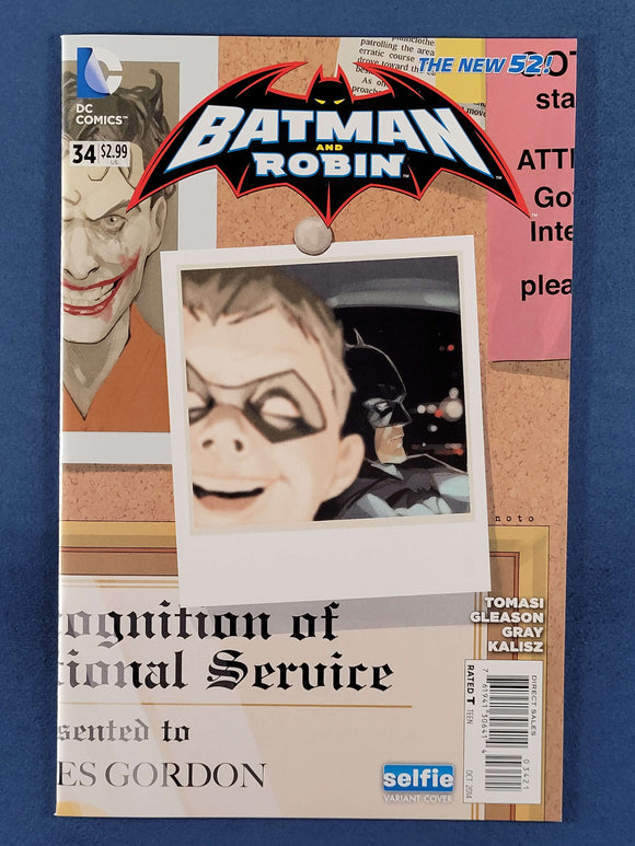 Batman and Robin  Vol. 2  # 34 Variant