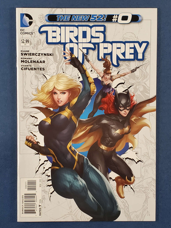 Birds of Prey Vol. 3  # 0