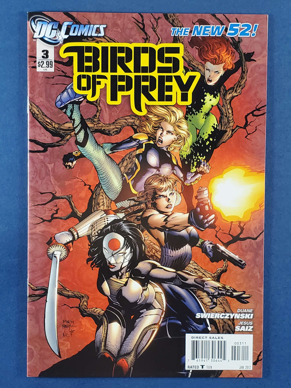 Birds of Prey Vol. 3  # 3