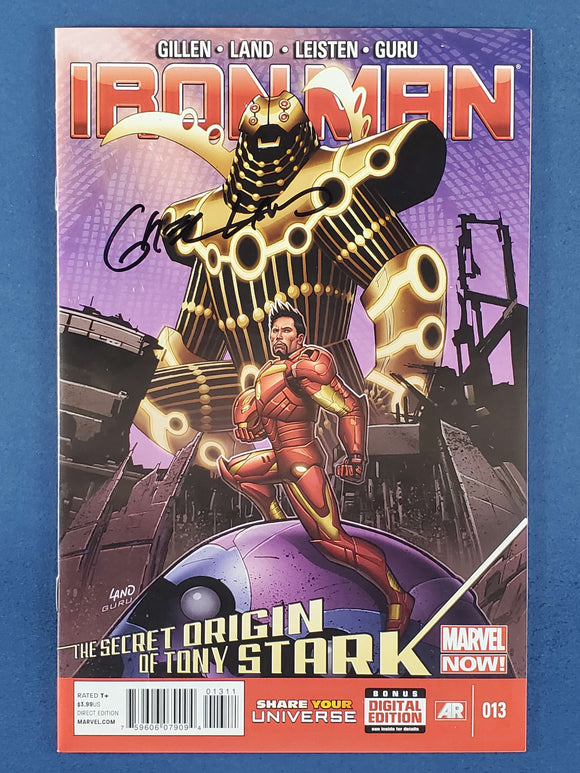 Iron Man Vol. 5  # 13 Signed