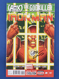Iron Man Vol. 5  # 17 Signed