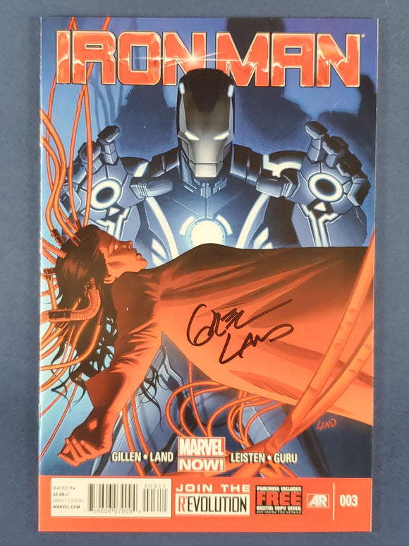 Iron Man Vol. 5  # 3 Signed