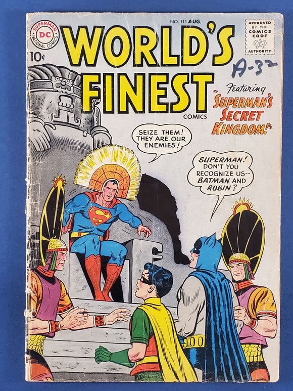 World's Finest Comics  # 111