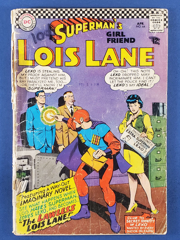 Superman's Girlfriend, Lois Lane  # 64