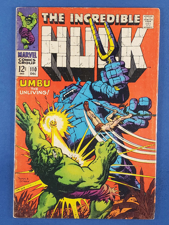 Incredible Hulk Vol. 1  # 110