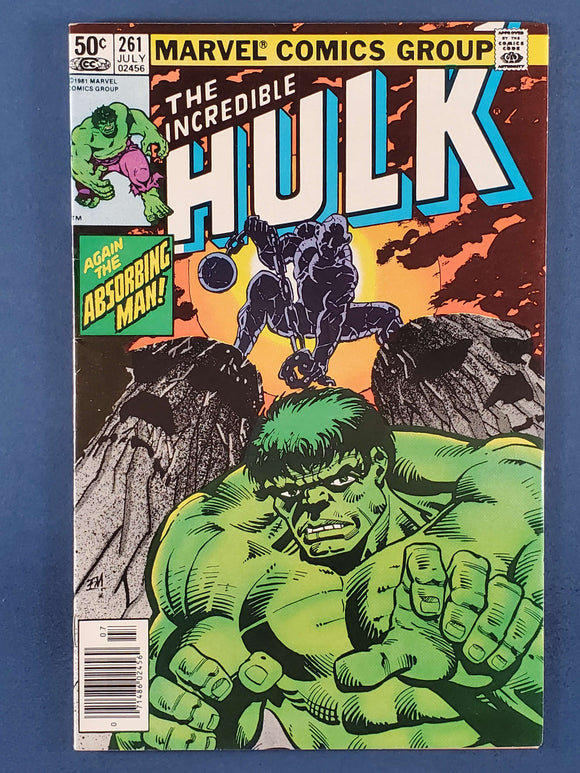 Incredible Hulk Vol. 1  # 261