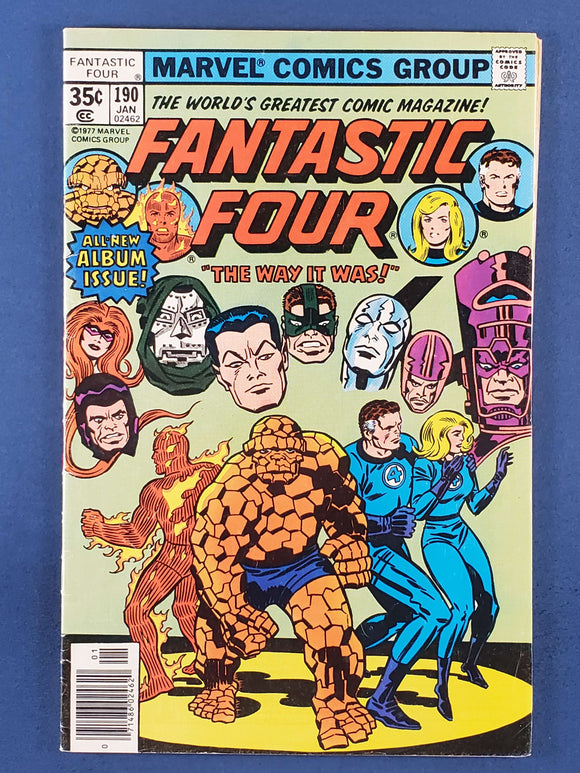 Fantastic Four Vol. 1  # 190