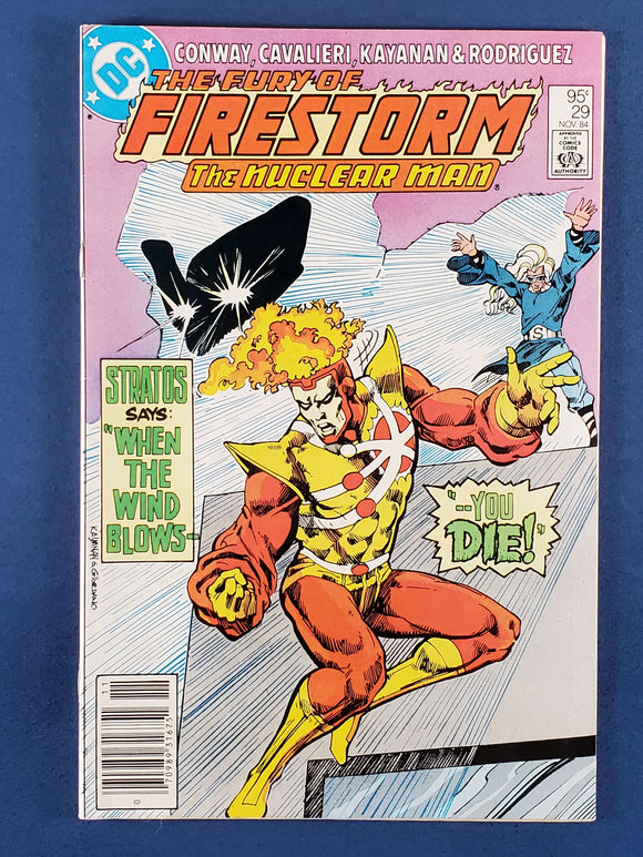 Fury of Firestorm  # 29 Canadian