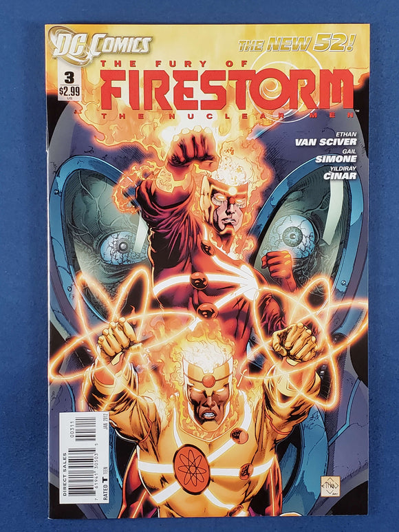 Fury of Firestorm: Nuclear Men  # 3
