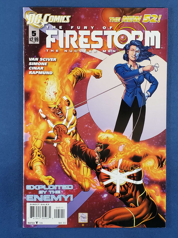 Fury of Firestorm: Nuclear Men  # 5