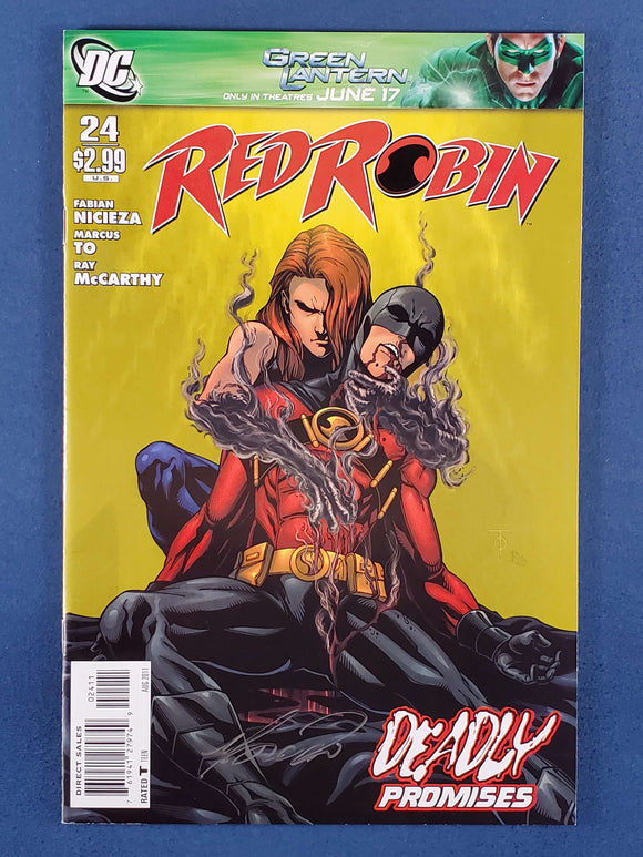 Red Robin  # 24 Signed