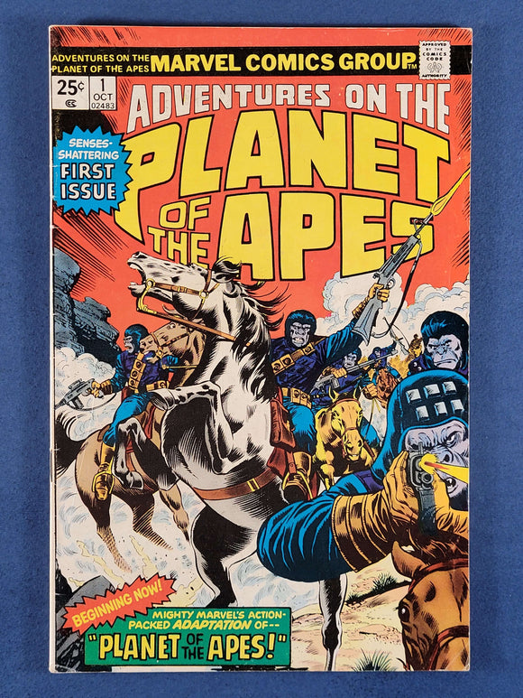 Adventures on the Planet of the Apes  #1