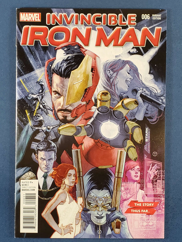 Invincible Iron Man Vol. 3  # 6 Variant