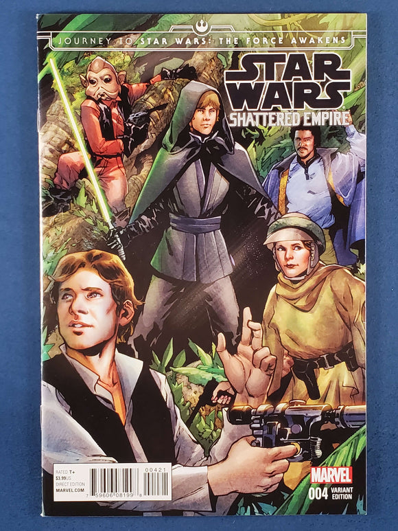 Journey to Star Wars: Force Awakens-Shattered Empire # 4 Variant