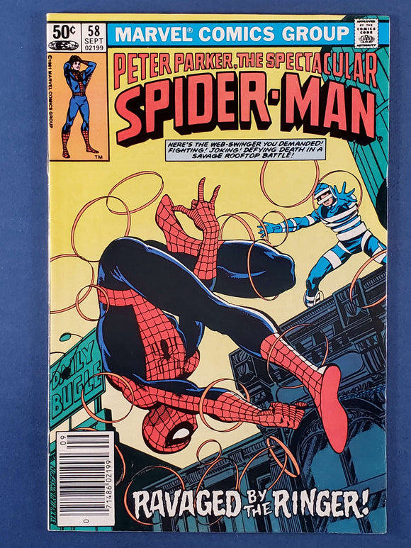 Spectacular Spider-Man Vol. 1  # 58