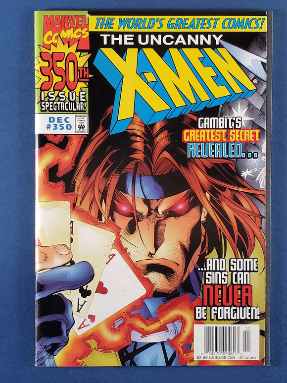 Uncanny X-Men Vol. 1  #  350 Newsstand