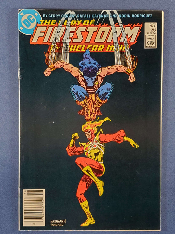 Fury of Firestorm  # 26 Canadian